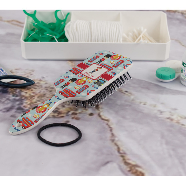 London Hair Brush - In Bathroom