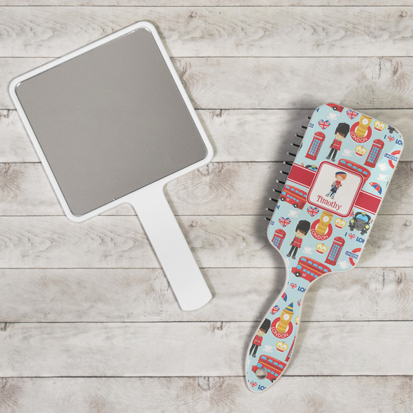 London Hair Brush - In Context