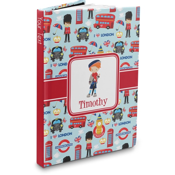 Custom London Hardbound Journal - 7.25" x 10" (Personalized)