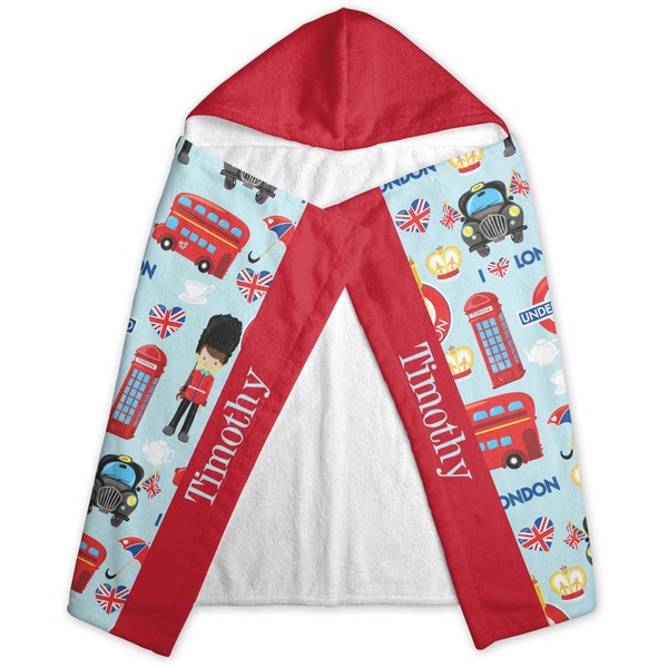 London Hooded Towel - Folded