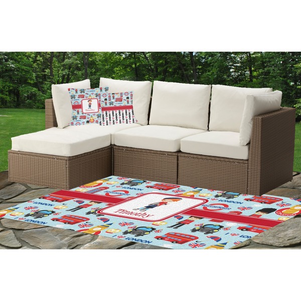 London Outdoor Mat & Cushions