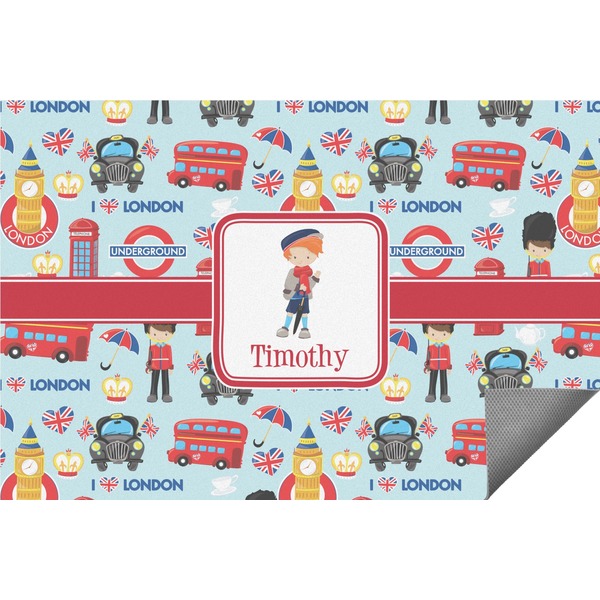 Custom London Indoor / Outdoor Rug - 3'x5' (Personalized)