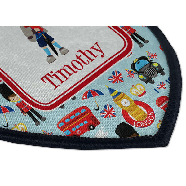 London Iron on Shield 3 Detail