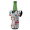 London Jersey Bottle Cooler - ANGLE (on bottle)