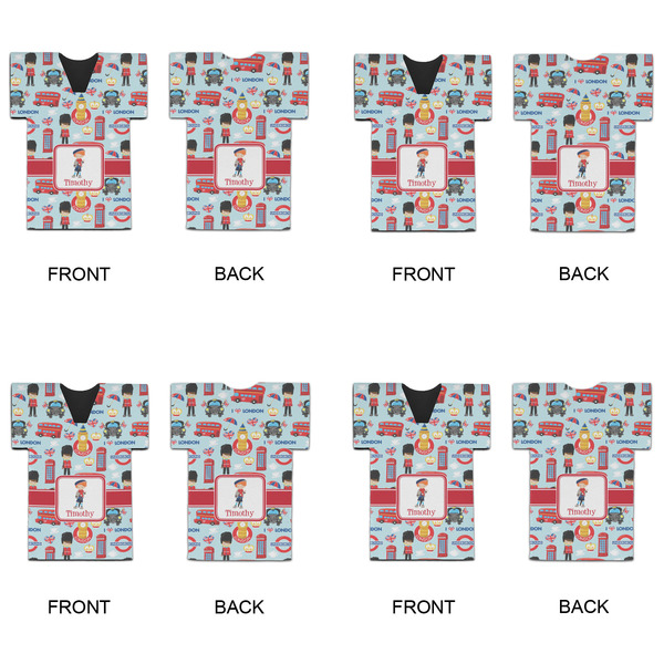 London Jersey Bottle Cooler - Set of 4 - APPROVAL