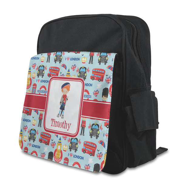 Custom London Preschool Backpack (Personalized)