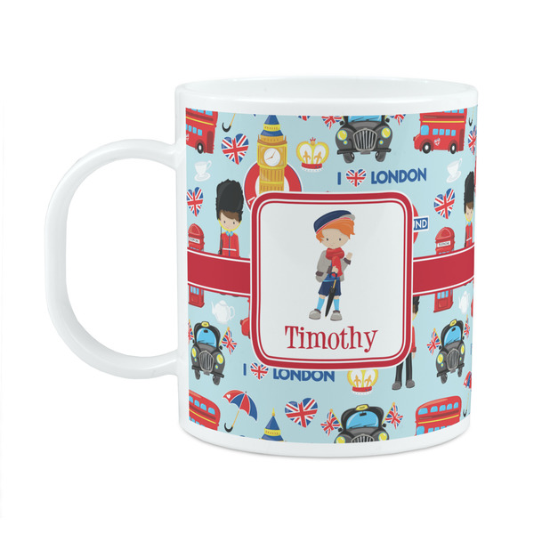 Custom London Plastic Kids Mug (Personalized)