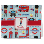 London Kitchen Towel - Poly Cotton w/ Name or Text