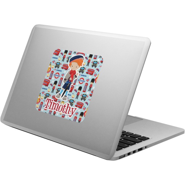 Custom London Laptop Decal (Personalized)
