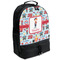 London Large Backpack - Black - Angled View