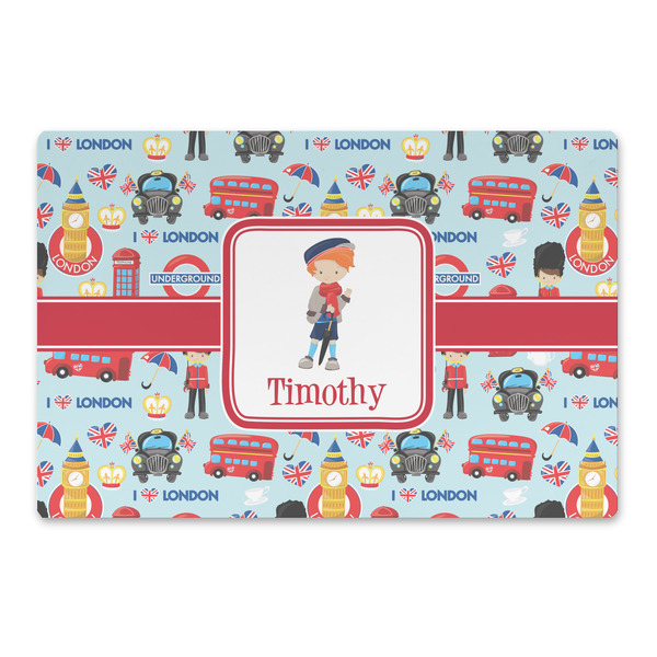 Custom London Large Rectangle Car Magnet (Personalized)