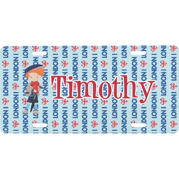 Custom London Front License Plate (Personalized)