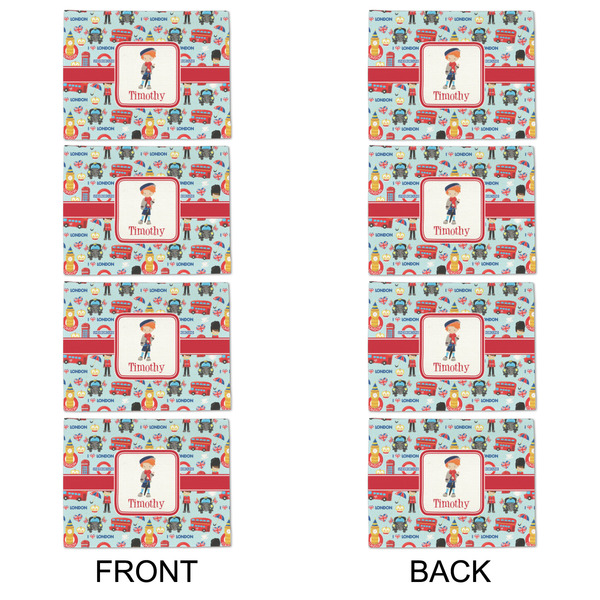 London Linen Placemat - APPROVAL Set of 4 (double sided)