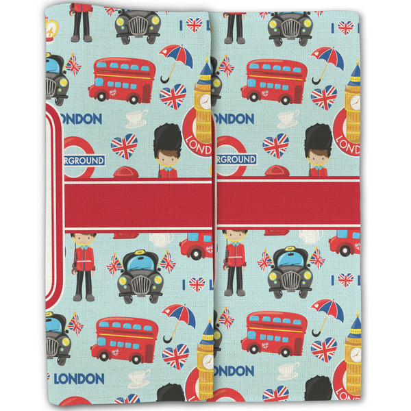 London Linen Placemat - Folded Half (double sided)