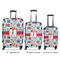 London Luggage Bags all sizes - With Handle