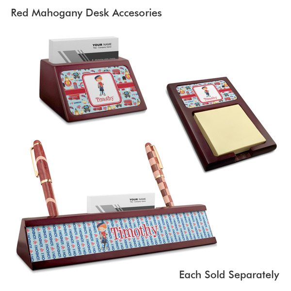 London Mahogany Desk Accessories