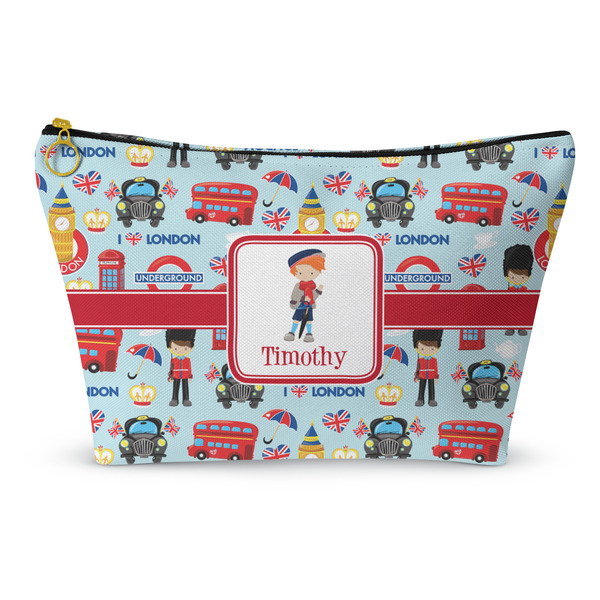 Custom London Makeup Bag - Small - 8.5"x4.5" (Personalized)