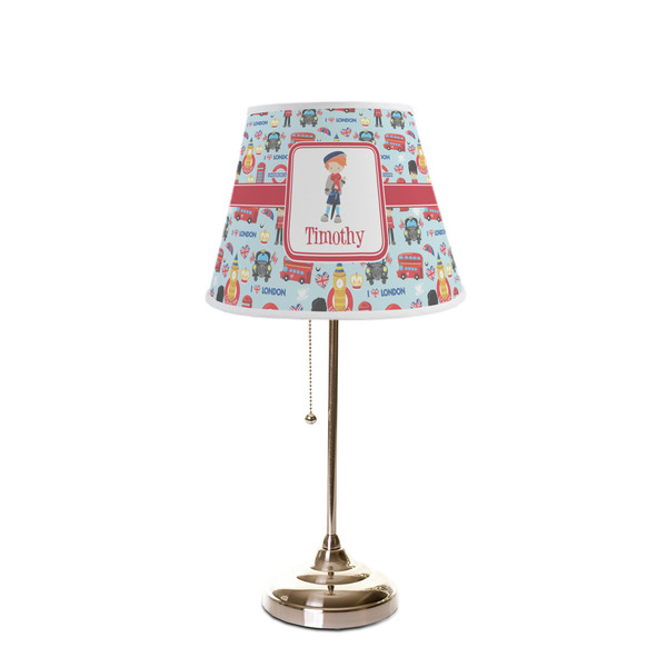 London Poly Film Empire Lampshade - On Stand