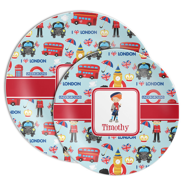 London Melamine Plates - PARENT/MAIN