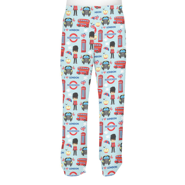London Men's Pjs Back - on model