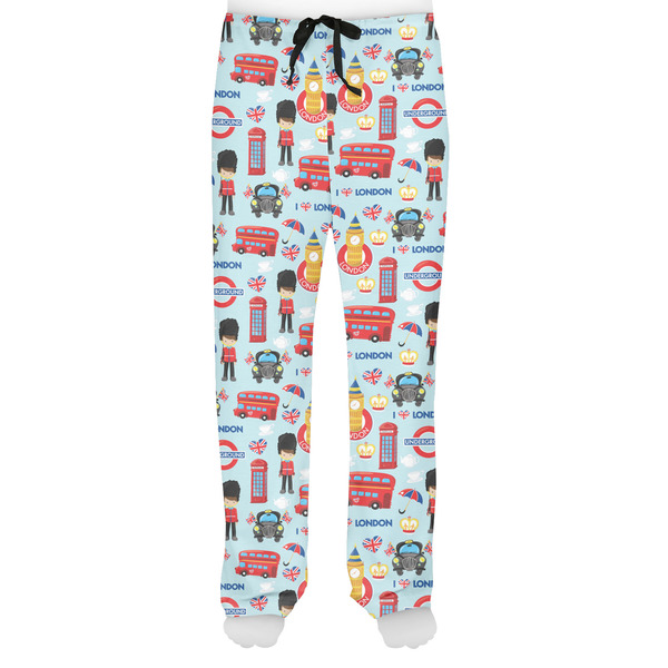 London Men's Pjs Front - on model