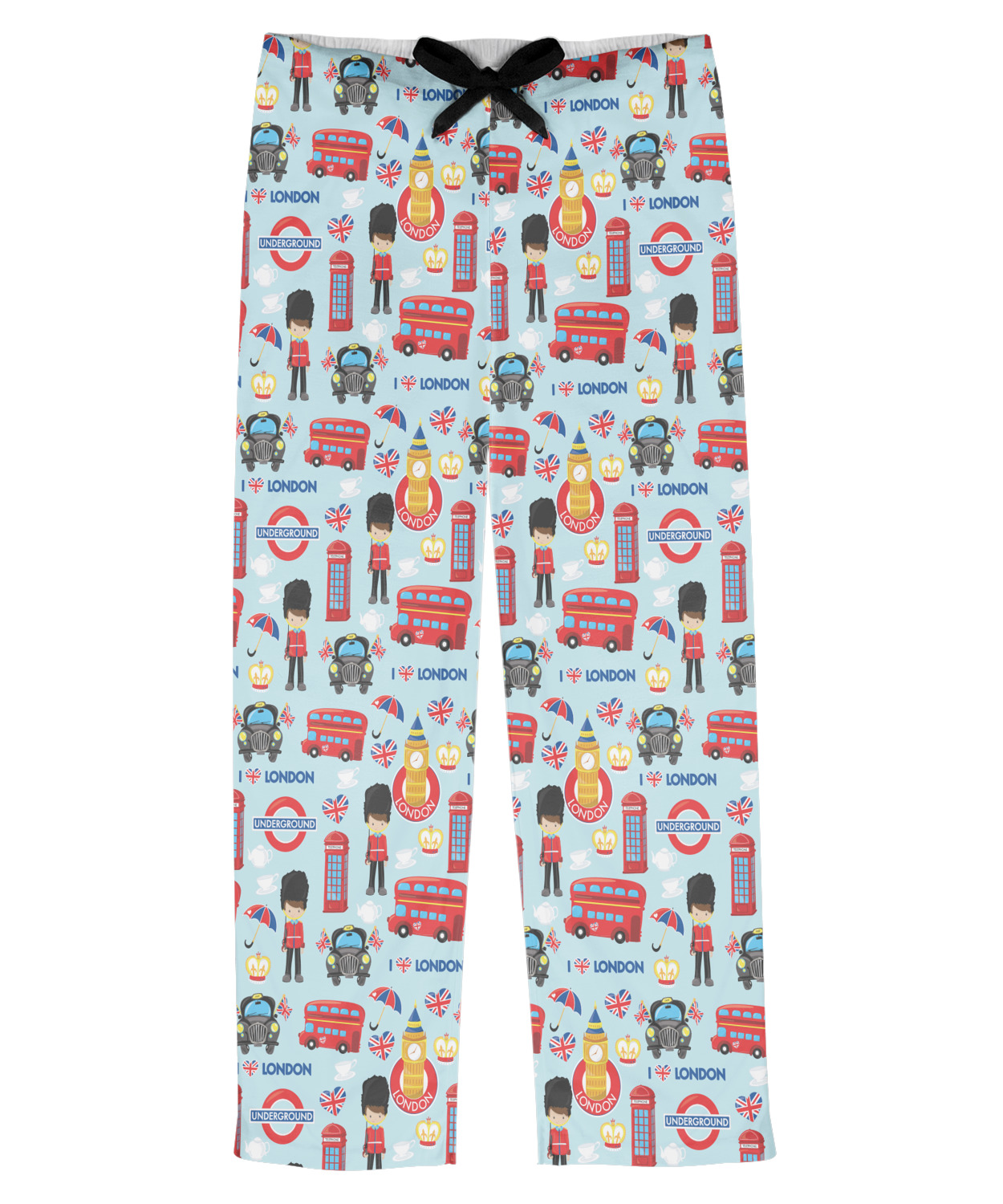 Custom London Mens Pajama Pants | YouCustomizeIt