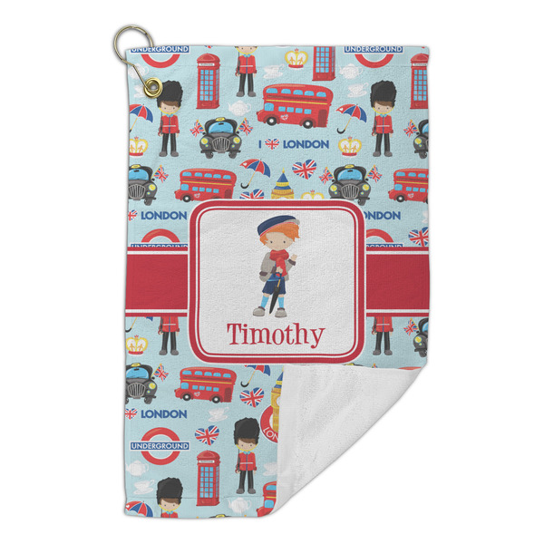 London Microfiber Golf Towels Small - FRONT FOLDED