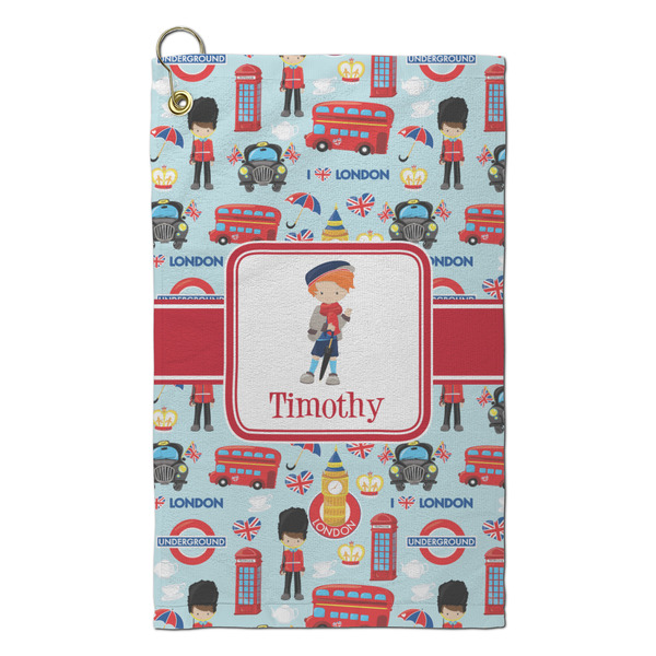 Custom London Microfiber Golf Towel - Small (Personalized)
