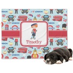 London Dog Blanket - Large (Personalized)