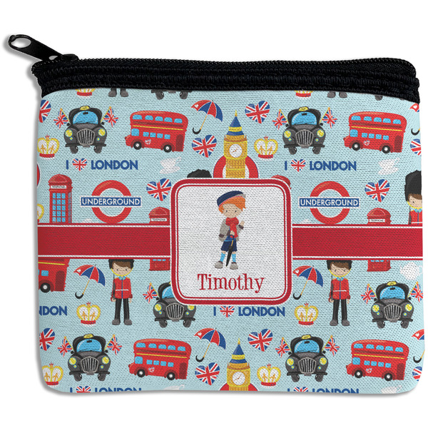 Custom London Rectangular Coin Purse (Personalized)