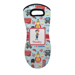 London Neoprene Oven Mitt w/ Name or Text