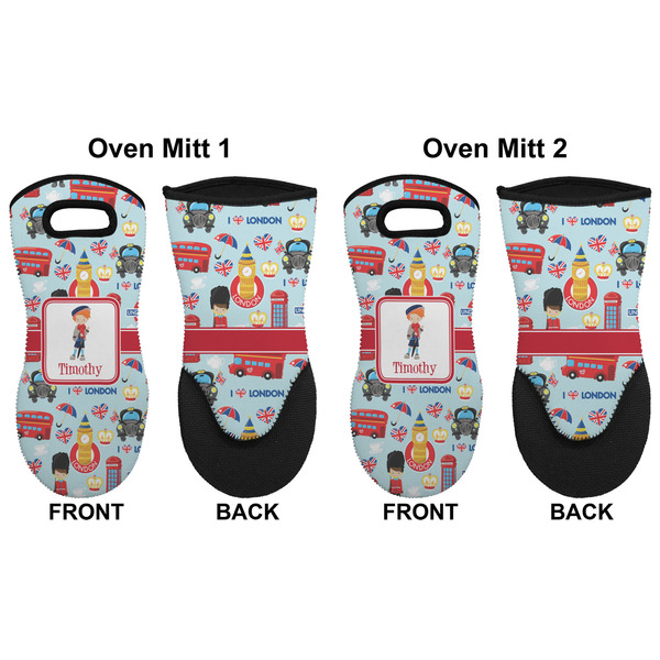 London Neoprene Oven Mitt - Set of 2 - Approval