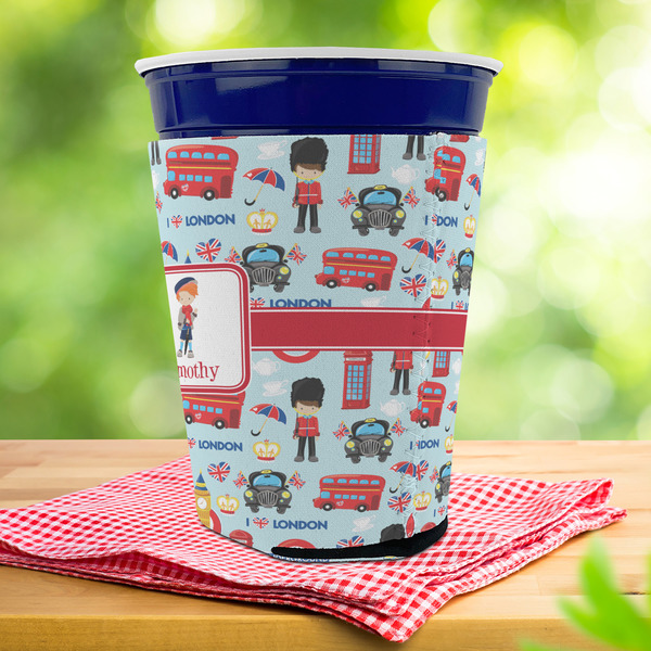 London Party Cup Sleeves - with bottom - Lifestyle