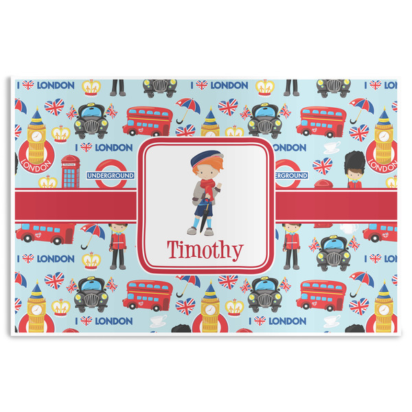 Custom London Disposable Paper Placemats (Personalized)