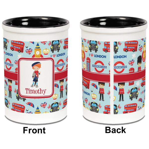 London Pencil Holder - Black - approval