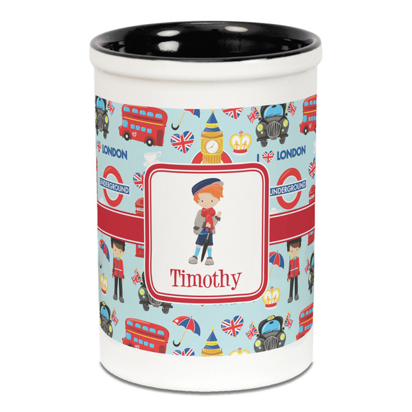 London Pencil Holder - Black