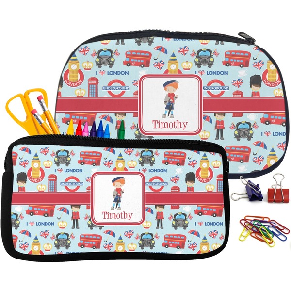 London Pencil / School Supplies Bags Small and Medium