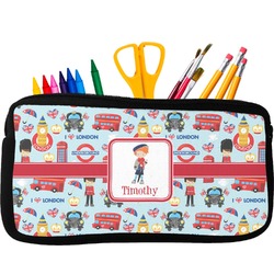 London Neoprene Pencil Case (Personalized)