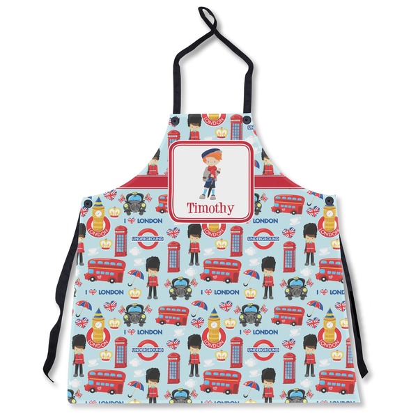 Custom London Apron Without Pockets w/ Name or Text