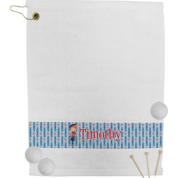 Custom London Golf Bag Towel (Personalized)