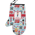 London Left Oven Mitt (Personalized)