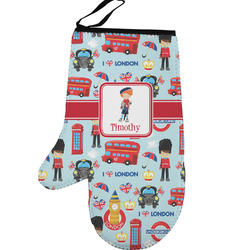 London Left Oven Mitt (Personalized)