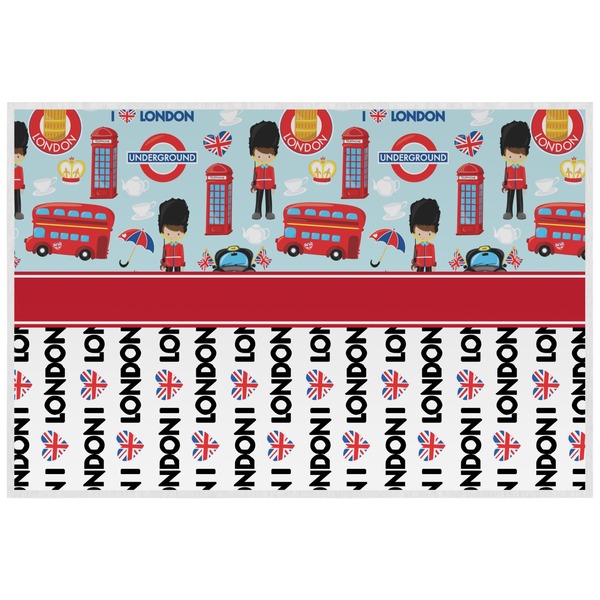 London Personalized Placemat (Back)