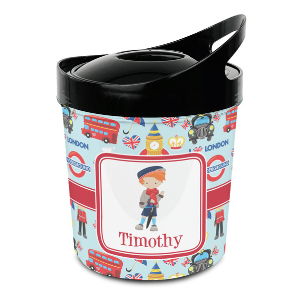 Custom London Plastic Ice Bucket (Personalized)