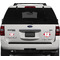 London Personalized Square Car Magnets on Ford Explorer