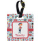 London Personalized Square Luggage Tag