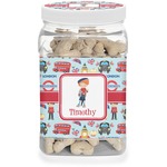 London Dog Treat Jar (Personalized)