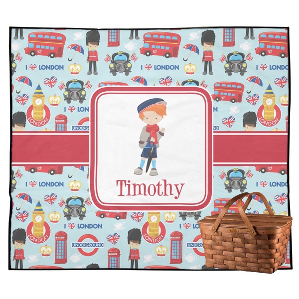Custom London Outdoor Picnic Blanket (Personalized)