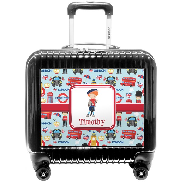 Custom London Pilot / Flight Suitcase (Personalized)