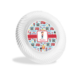 London Plastic Party Appetizer & Dessert Plates - 6" (Personalized)